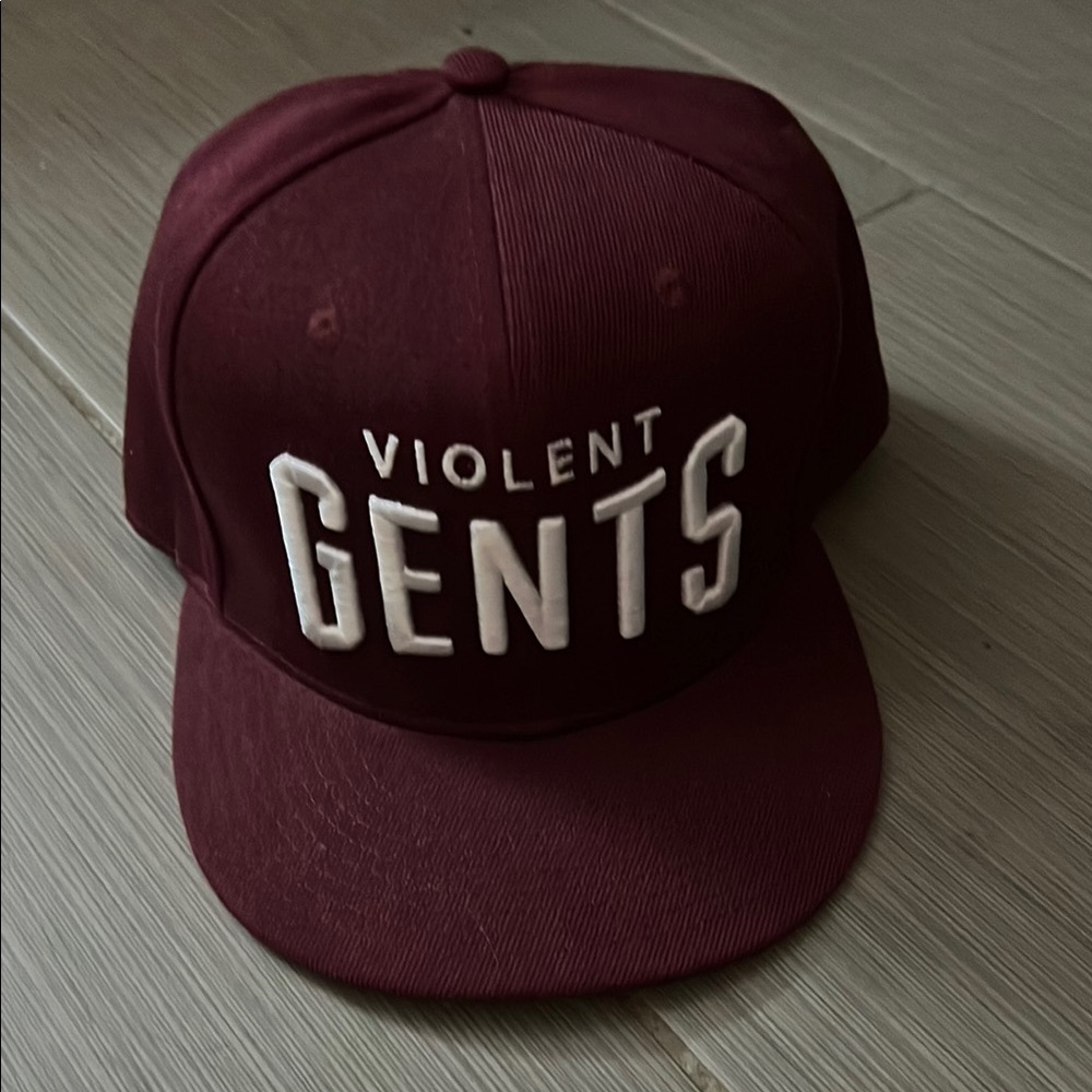 Violent Gents Maroon Cap used